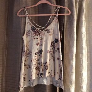 American Eagle cross back tank top